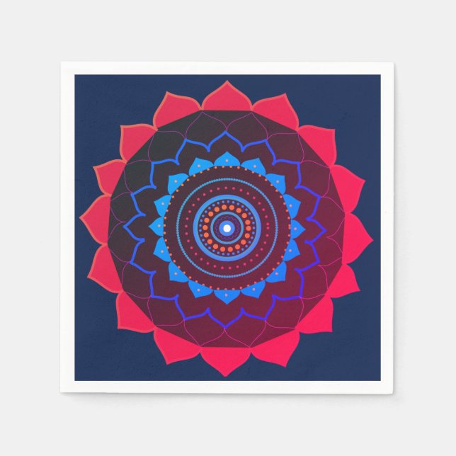 Guardanapo De Papel Yoga Party Paper Napkin (Frente)