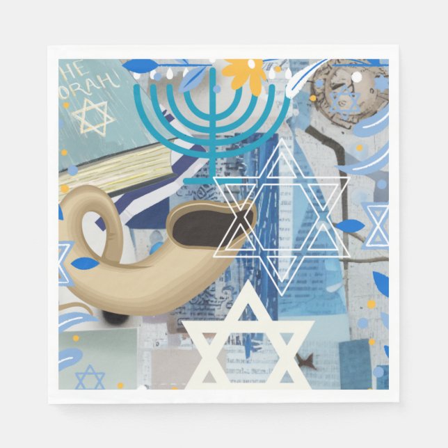 Guardanapo De Papel Yom Kippur (Frente)