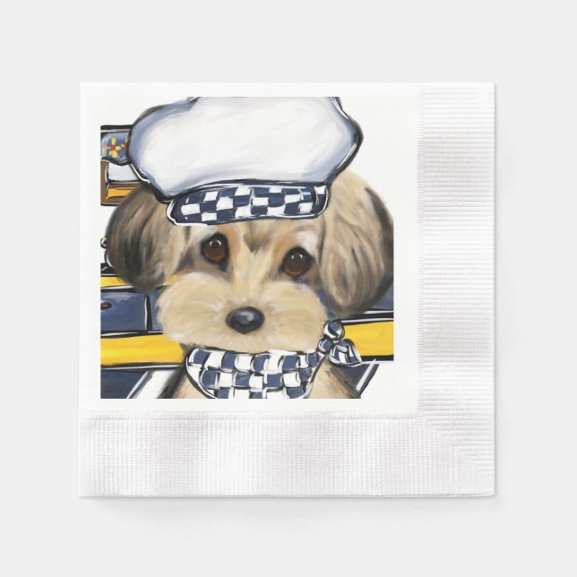 GUARDANAPO DE PAPEL YORKIE POO (Frente)