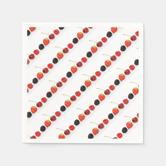 Guardanapo De Papel Yummy Berries (Frente)