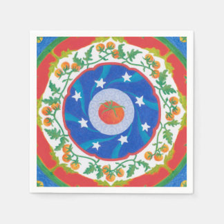 Guardanapo De Papel Zesty Tomato Party Napkin