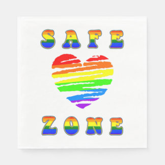 Guardanapo De Papel Zona segura LGBTQ+