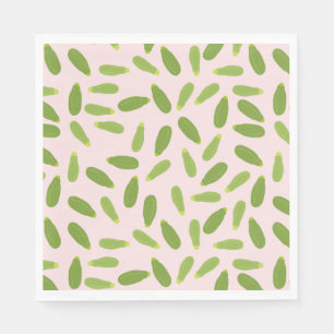 Guardanapo De Papel Zucchini Courgette Summer Squash Pattern