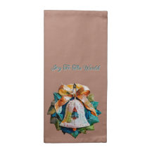 Fabric Christmas Bell Cloth Napkin