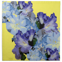 Guardanapo florais de pano do primavera chique e