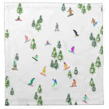 Ilustração do Freeride Snowboarder Snowboard