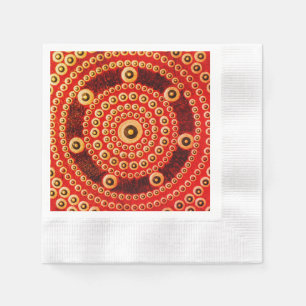Guardanapo Mandala, Guardanapos de Papel para Coqu