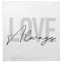 Tipografia moderna, simples, urbana "Love Always"