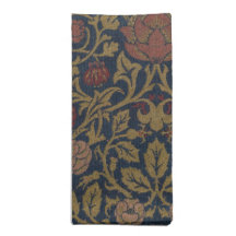 William Morris: Violet & Columbine Cloth Napkin
