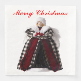 Guardanapos Anjo de Natal 1