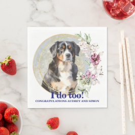 Guardanapos Bernese Mountain Dog I Do Too