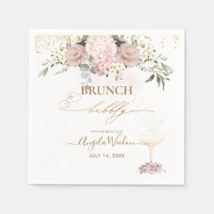 Guardanapos Bubbly Brunch Rosas Empoeiradas Aquare