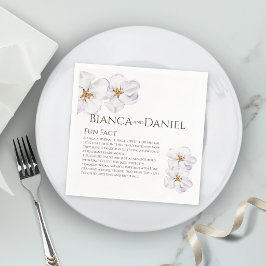 guardanapos de aguarela flor de primavera Fatos di