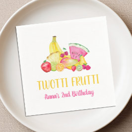 Guardanapos de Aniversário de 2 anos Twotti Frutti