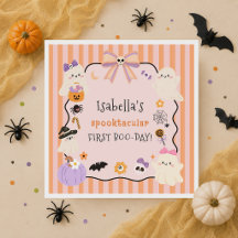 Guardanapos de Aniversário de Halloween Espetacula