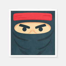 Guardanapos de Aniversário Ninja Warrior