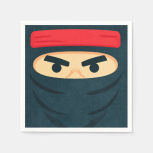 Guardanapos de Aniversário Ninja Warrior