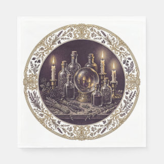 Guardanapos de Apothecary de Halloween em estilo G