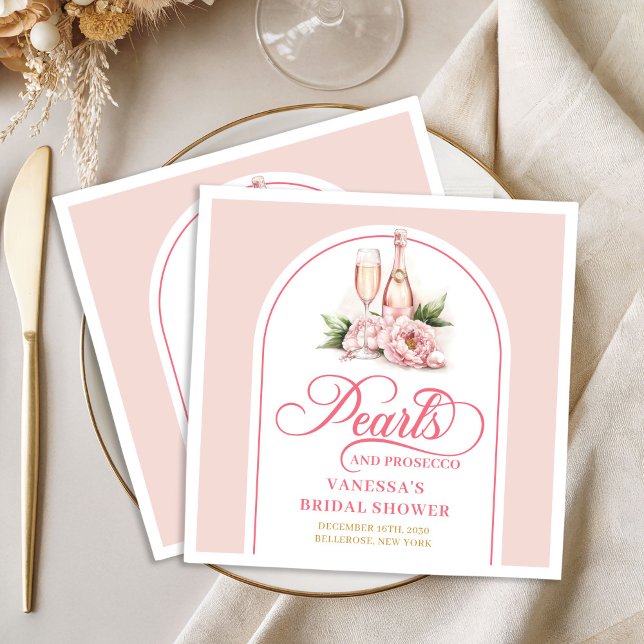 Guardanapos de aquarela elegante para chá de panel (Elegant watercolor napkins bridal shower design

)