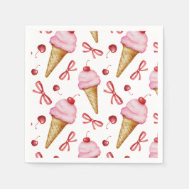 Guardanapos de Aquarela Sweet Coquette
