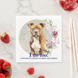 Guardanapos de casamento American Staffordshire Te