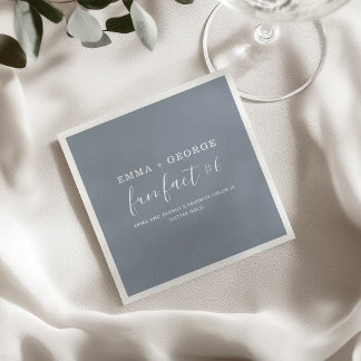 Guardanapos de Casamento Fatos Divertidos