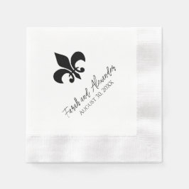 Guardanapos de Casamento Fleur de Lis
