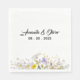 Guardanapos de Casamento Flor de Primavera