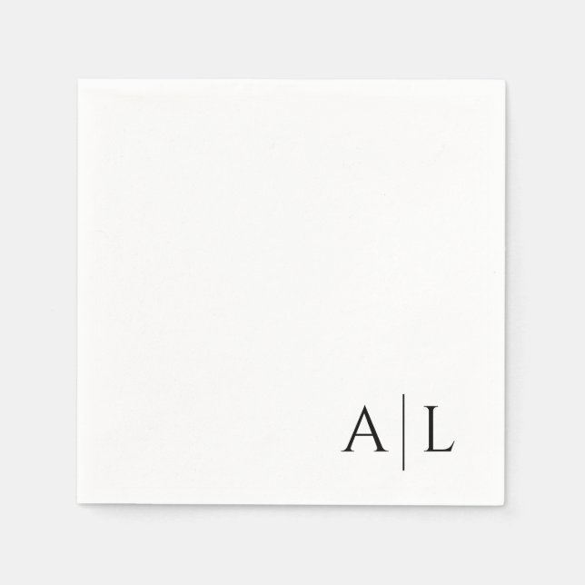 Guardanapos de casamento personalizados (Frente)