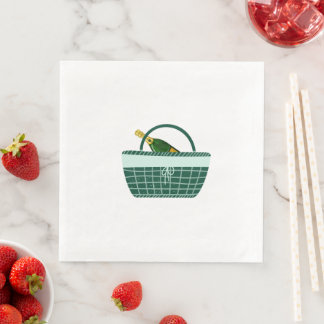 Guardanapos de casamento personalizados para pique