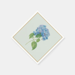 Guardanapos de Cocktail Blue Hydrangea — Decoração