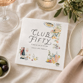 Guardanapos de Cocktail Club Fifty Garden Supper