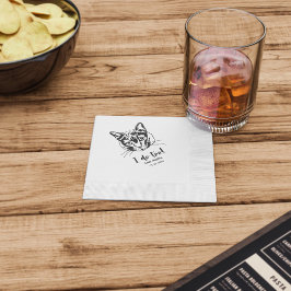 Guardanapos de Cocktail com Retrato Personalizado 