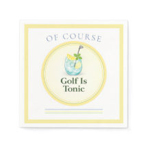 Guardanapos de Cocktail de Evento com Tema de Golf