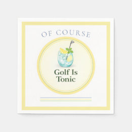 Guardanapos de Cocktail de Evento com Tema de Golf