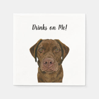 Guardanapos de cocktail para cachorro