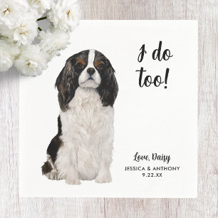 Guardanapos de Cocktail para Casamento de Cachorro