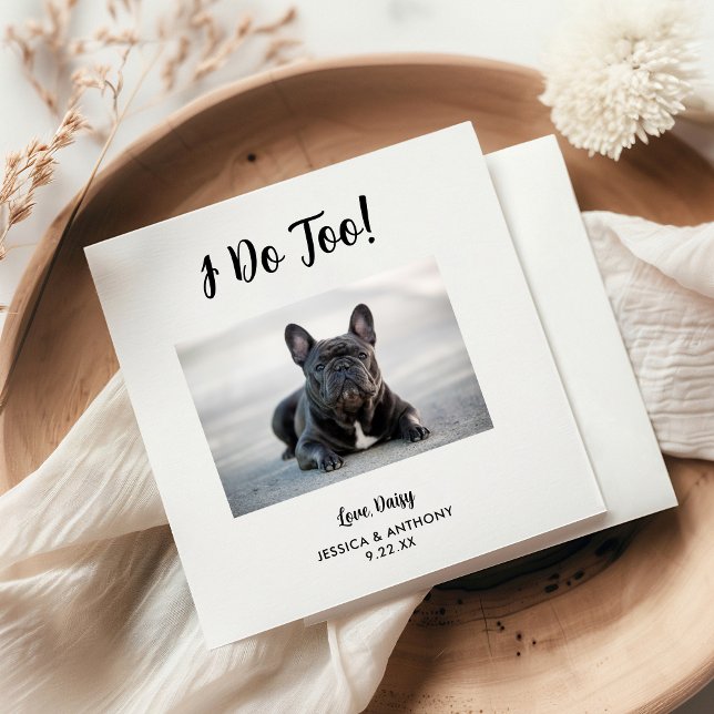 Guardanapos de Cocktail para Casamento de Pet (Criador carregado)
