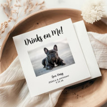 Guardanapos de Cocktail para Casamento de Pet