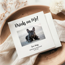 Guardanapos de Cocktail para Casamento de Pet