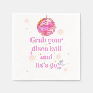 Guardanapos de Cocktail para Festa Disco