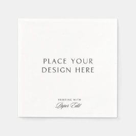 Guardanapos de Cocktail Personalizados Adicione Se