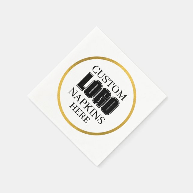 Guardanapos de Cocktail Personalizados com o Seu L (Canto)