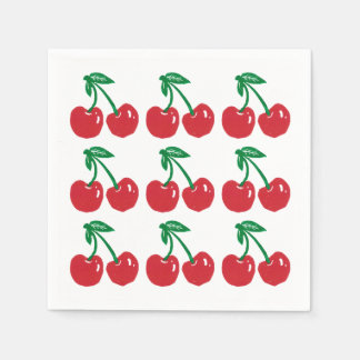 Guardanapos de coquetel com design de bloco de imp