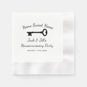 Guardanapos de coquetel cunhados para a festa de l