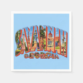 Guardanapos de coquetel Savannah Geórgia