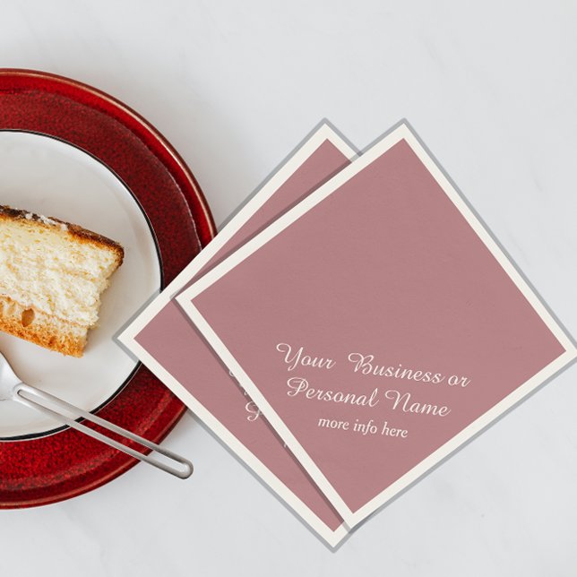 guardanapos de cor sólida rosa empoeirado (Criador carregado)