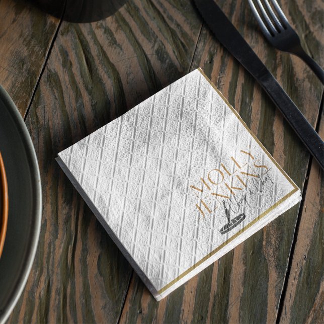 Guardanapos de despedida de solteira tema culinári (Criador carregado)