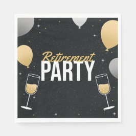 Guardanapos de Despedida Espelhados