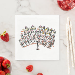 Guardanapos de Festa de Orquestra